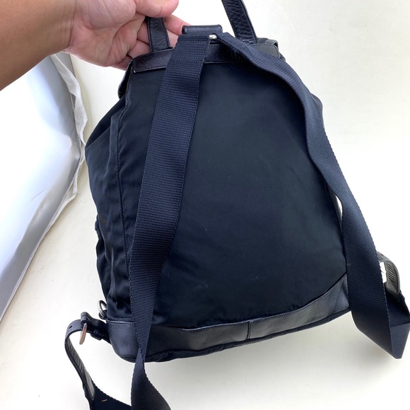 ?Prada ?
Double Front Pocket Backpack Tessuto main image 14